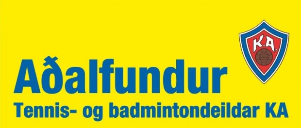 Aalfundur Tennis- og badmintondeildar KA