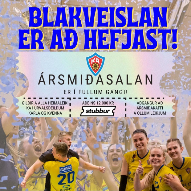 rsmiasalan er hafin fyrir blakveislu vetrarins!