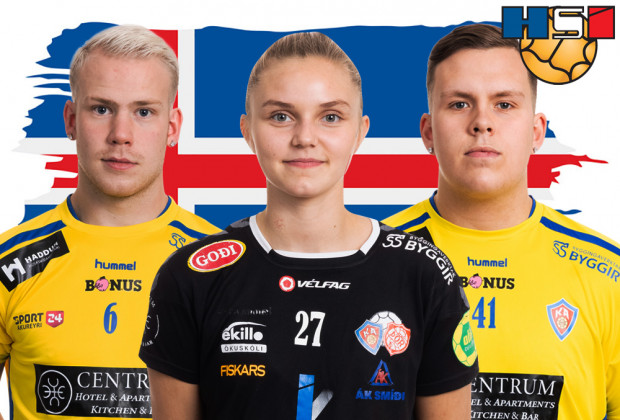 Arnr og Halli  U20 og Hildur  U18