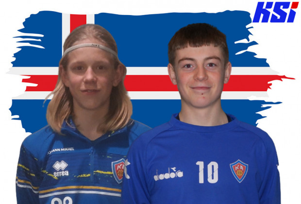 Jhann og Mikael  fingahp U15