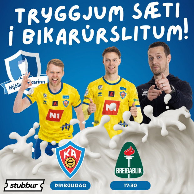 Bikarrslitaleikur  hfi  Greifavellinum!