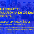 Vinningshafar  happdrtti handknattleiksdeildar KA og KA/r