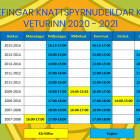 Haustfri a ljka, fingar hefjast  laugardaginn