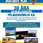 Afmlisht flagsheimilis KA  fimmtudaginn