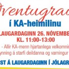 Aventugrautur  KA-heimilinu