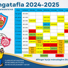 fingatafla handknattleiksdeildar 2024-2025