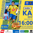 Heimaleikur gegn BV kl. 16:00