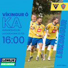 tileikur gegn Vkingi lafsvk kl. 16:00