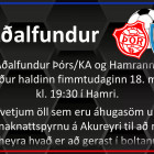 Aalfundur rs/KA verur 18. mars