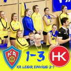 HK hlt lfi  einvginu me 1-3 sigri